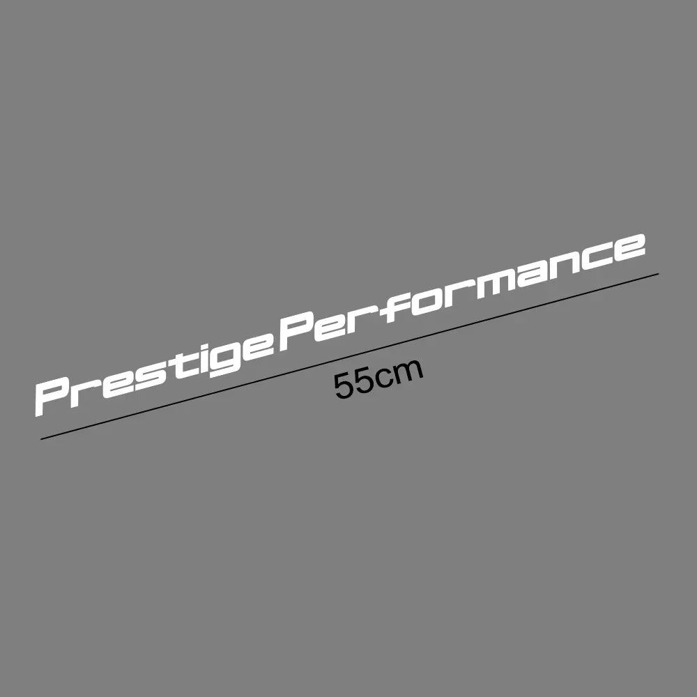 Car Front Windshield Sticker Prestige Performance Styling Vinyl Film PVC Decal Body Decoration Auto Tuning Decals Accessories Car Mobile World