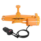 12V Compact Electric Car Jack with Tire Inflater & Lift Platform - 3T Capacity Portable Vehicle Lift for Cars, SUVs, Trucks - Qu CM World