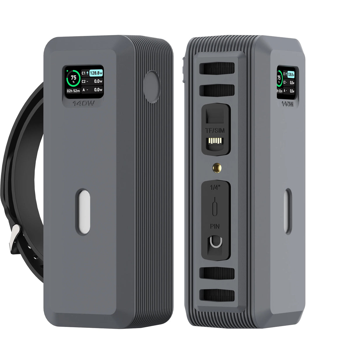 Silicone Case for Anker 737 Power Bank 140W 24000mAh PowerCore Charger TF/SIM card PIN storage Carrying Travel Case Storage Bag