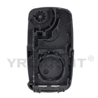 Folding Flip Remote Key Fob Case Shell For Volkswagen VW Skoda Golf Passat Polo Jetta Touran Bora Sharan 2/3/4 BTN Cover CM World