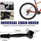 Motorcycle Chain Brush Cleaner Plastic Bicycle/Moto Brush Clean Chain Cleaner Outdoor Scrubber Road Care Tools Motorcycle Parts CM World
