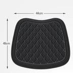 Car Seat Cover, Breathable Anti-Slip Bottom Seat Cushion Mat Pad, Universal Four Seasons, Car Front Driver Bottom Seat Cover CM World
