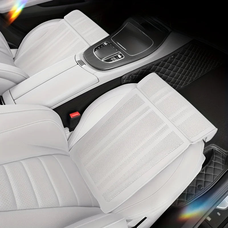 Car integrated telescopic leg support cushion can extend the seat cushion and leg support seat cushion Pana leather seat cushion CM World