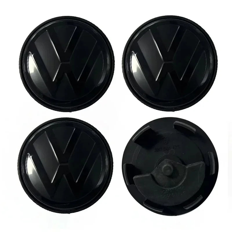 4pcs 56mm 65mm VW floating Car Wheel Center Caps Hubcap Cover For VW Jetta MK5 Golf Passat styling CC Golf 3B7601171 1J0601171