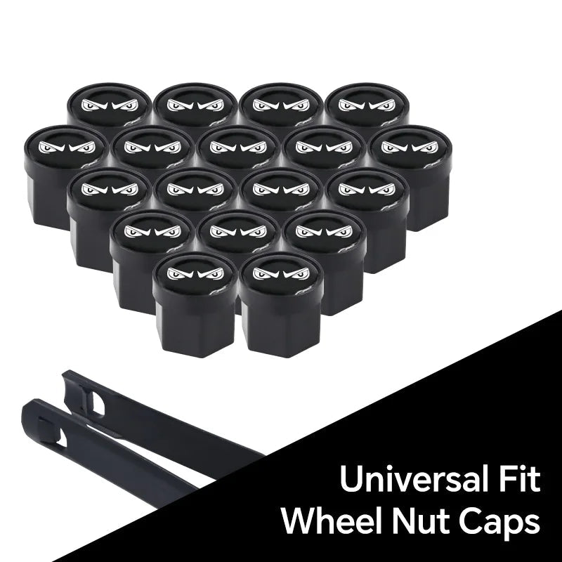 For Dacia Spring Duster Logan Sandero Dokker Striker Jogger Caps 20Pcs Car Wheel Caps Bolts For Wheel Bolts Cap Tire Nut Caps CM World