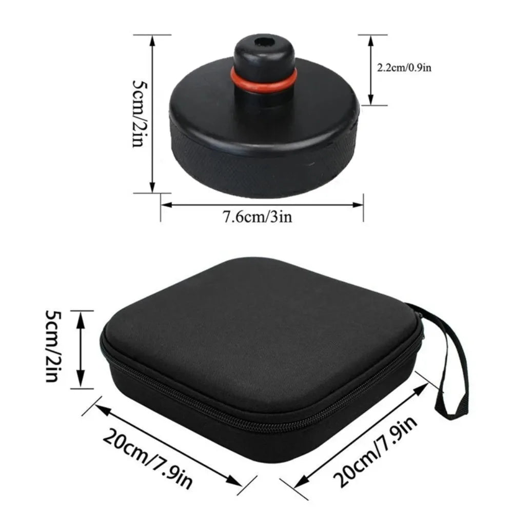 1/4pcs Car Rubber Lifting Jack Pads Rubber Pucks Chassis Lift Stands Adapter CaseLifting Support Tool Car Accessories CM World