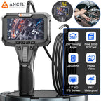 Lens Articulating Borescope Endoscope Camera Inspection Camera Articulating Industrial Endoscope ANCEL AN301 HD Camera Borescope