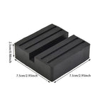 Universal Rubber Jack Pad Support Pinch Weld Slotted Floor Frame Rail Adapter Car Removal Repair Tool High Quality CM World
