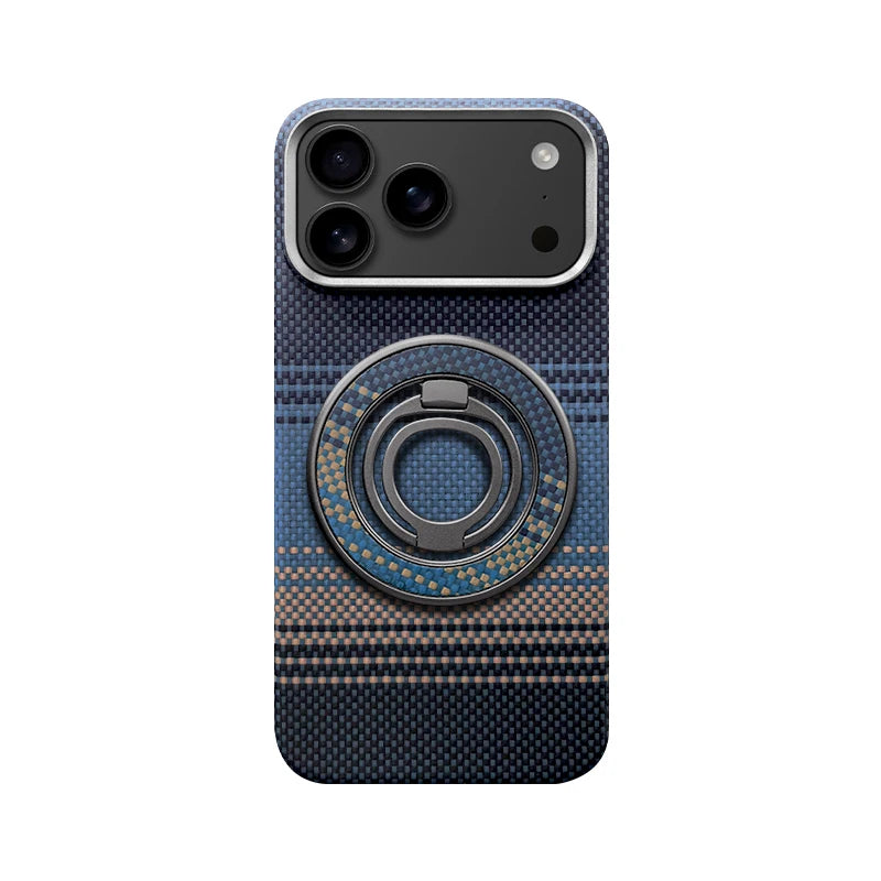 Ultra Slim Real Aramid Kevlar Carbon Fiber Business Case For IPhone 17 Air Pro Max Magnetic Charging Shockproof Protective Cover Car Mobile World