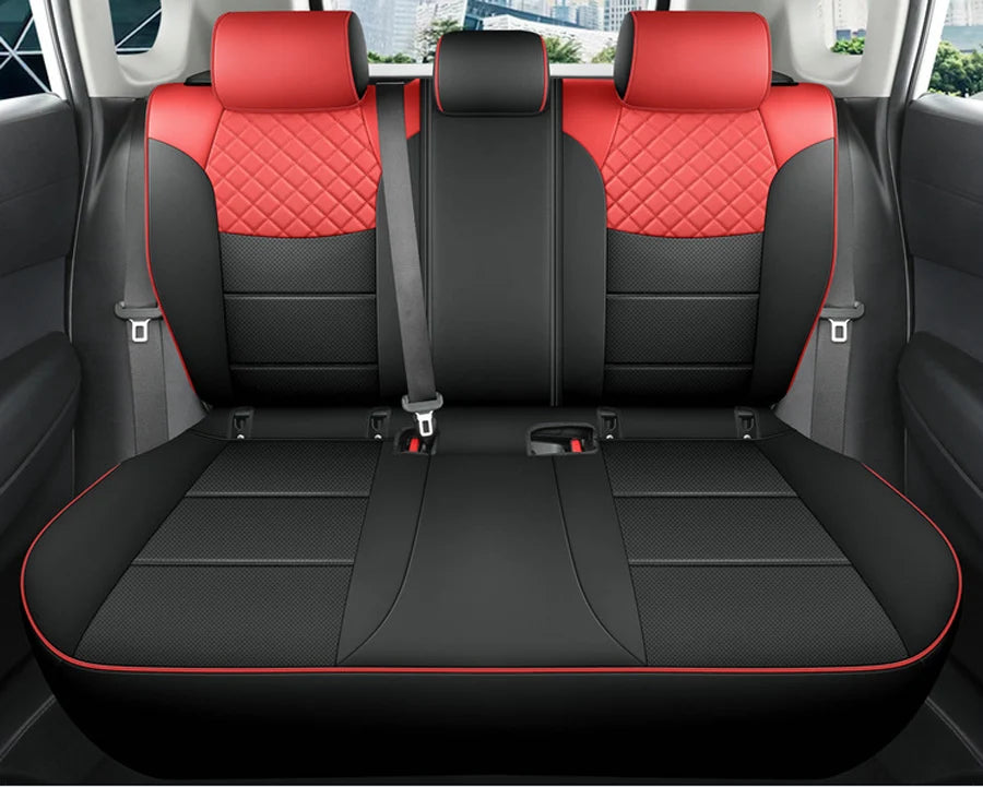 Car Special Seat Covers For Toyota BZ4X 2022 Leather Cushion Full Coverage Full Set Front and Rear Car Seat Cover Accessories