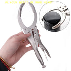 【X】1PC Car Disassembly Tool Clamp Filter Wrench Oil Grid Wrench Oil Change Adjustable Multi-Function Engine Oil Filter Wrench Car Mobile World