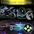 10pcs Luminous Valve Stem Cap Universal Car Decor CM World