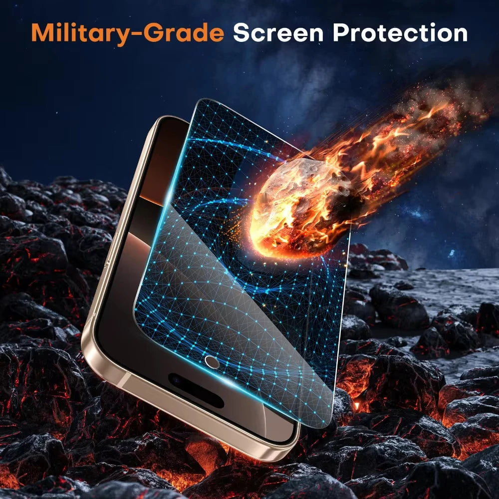 2PCS Privacy Ceramic Film For iPhone 17 16 15 14 18 11 13 12 Pro Max Air 16e 15 16 Plus XS Max XR X 7 8 SE 2020 Screen Protector