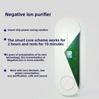 Plug-in Portable Negative Ion Air Purifier: Negative Ion Generator for Odors, Smoke & PM2.5 – Ideal for Rooms Toilets & Kitchens CM World