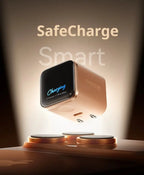 Anker Smart 45W Fast Charger Compatible with IPhone 17 Pro Max 16 Pro 15 14 Screen Display Mobile Phone Charging Head Car Mobile World
