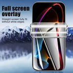 5Pcs Hydrogel Film For iPhone 17 Pro Max 17 Air 16 16e 15 14 13 12 11 Pro Max Plus Full Cover Screen Protector For iPhone 17 Car Mobile World