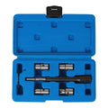 Car Diesel Injector Seat Cutter Set Oil Nozzle Reamer Carbon Remover Clean Kit Auto Repair Tool Automotive Accessories Universal CM World