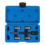 Car Diesel Injector Seat Cutter Set Oil Nozzle Reamer Carbon Remover Clean Kit Auto Repair Tool Automotive Accessories Universal CM World