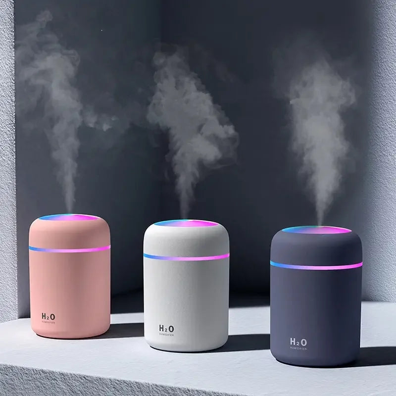 Portátil USB Ultrasonic Aroma Difusor Colorido Cup Umidificador Cool Mist Maker Purificador de Ar Casa Carro CM World