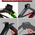 Universal Rubber Pinch Weld Jack Pad Adapter for Scissor Jack Lift Protects Undercarriage Prevents Scratches Car Kit CM World
