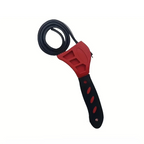 6inch Belt Wrench Oil Filter Puller Strap Spanner Chain Wrench Strap Opener, Adjustable Disassembly Tool Car Mobile World