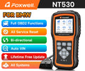 2026 NEW FOXWELL NT530 OBD2 Scanner All System Scan Code Reader Active Test ECU Coding OBD OBD2 Car Diagnostic Tool Free Update Car Mobile World