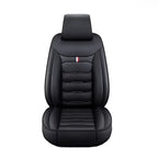 Auto Set Car Seat Covers Universal PU Leather Single Front Split Protector Four Season Fit Most Car SUV Car Interior Accessories