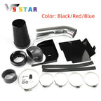 4" Cold Air Intake System Heat Shield Black Red Blue For 2002-2006 Chevrolet Yukon Denali XL 1500 5.3L V8 2500 6.0L V8