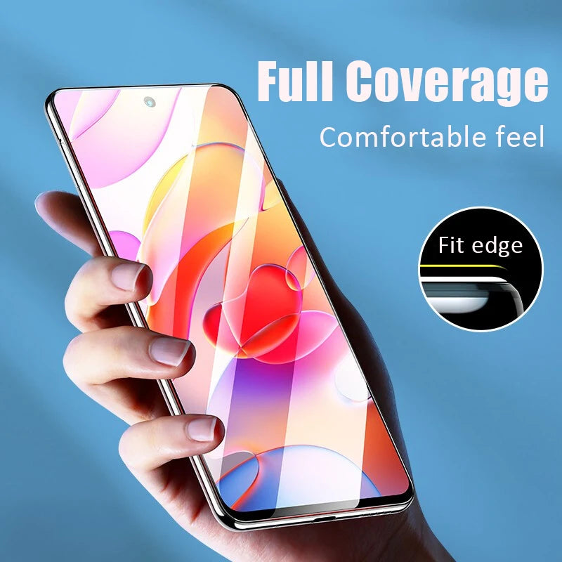 3PCS Protective Glass for Poco X3 X4 X5 X6 Pro NFC 5G M5S Film Screen Protector for Xiaomi Poco F3 F4 GT F2 Pro Tempered Glass