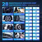 MUCAR VO7S/VO7 OBD2 Scanner Full System Diagnose 28 Reset Diagnostic Tool ECU Coding Active Test/Bi-directional Free for All Car CM World