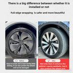 19 inch Wheel Hubcap for Tesla Model Y Juniper 2025 Front Rear Wheel Hup Caps Protect Cover Launch 2026 Exterior Accessories CM World