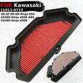Motorcycle Air Filter Intake Cleaner For Kawasaki ER-6F ER-6N ER6F Ninja 650 2012-2016 EX400 Ninja 400R ABS 2014-2017 11013-0713 CM World