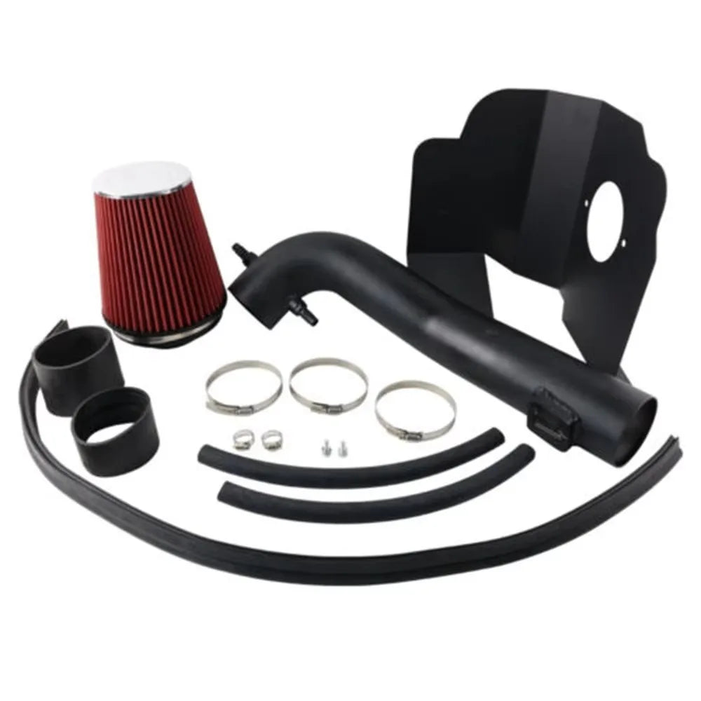 Black Cold Air Intake System with Filter Shield Compatible with 14-18 Chevy GMC 1500 5.3L 6.2L High Performance Air Filters