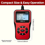 1pc V100 Professional OBD2 Scanner, Engine Fault Code Reader, Diagnostic Scan Tool for OBD II Protocol Cars Since 1996 Car Mobile World