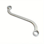 5Pcs S Type 10-19mm 12-Point Box Ends Double-Headed Special-Shaped Fastening Wrench Car Repair Tool S-Shaped Spanner Hardware CM World
