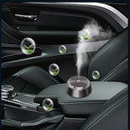 Electric Car Air Diffuser Aroma Auto Air Freshener Car Air Vent Mist Wood Grain Oil Aromatherapy Perfume Fragrance