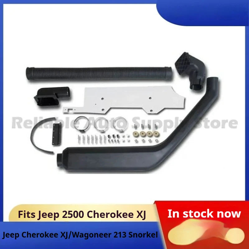 High Quality Car Snorkel For Jeep 2500 Small Cherokee XJ Big Cherokee Jeep 213 Snorkel Kit Off-road Adventure Dust & Water Proof CM World