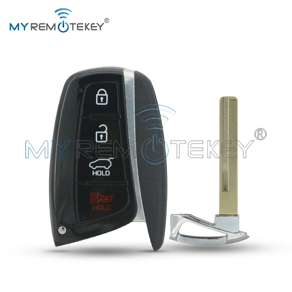 REMTEKEY Smart Key case 4 button for Hyundai Santa Fe 2015-2018 FCC SY5DMFNA04 PN 95440-4Z200 CM World