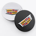 66mm 4pcs Wheel Center Hub Cover Caps Accessories for Cadillac Escalade XT5 XT6 CT5 CT6 XTS CT4 Auto Tire Emblem Car Styling CM World