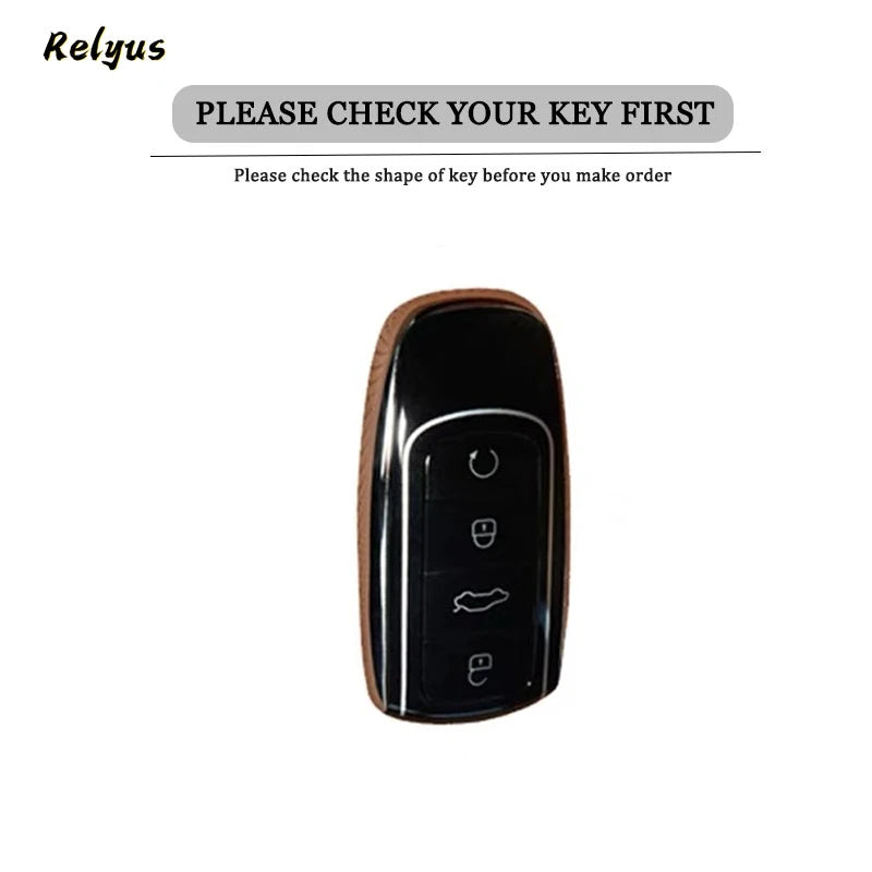 For Chery Jaecoo 7 J7 J8 phev 2025 2024 2023 TPU Car Key Case Cover Protection Shell Auto Keychain Interior Supplies Accessories