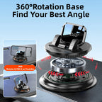 Car Phone Mount Stable Dashboard Universal Car Phone Holder Anti-Slip 360-Degree Rotation Navigation Holder for 4-7.2in Phone