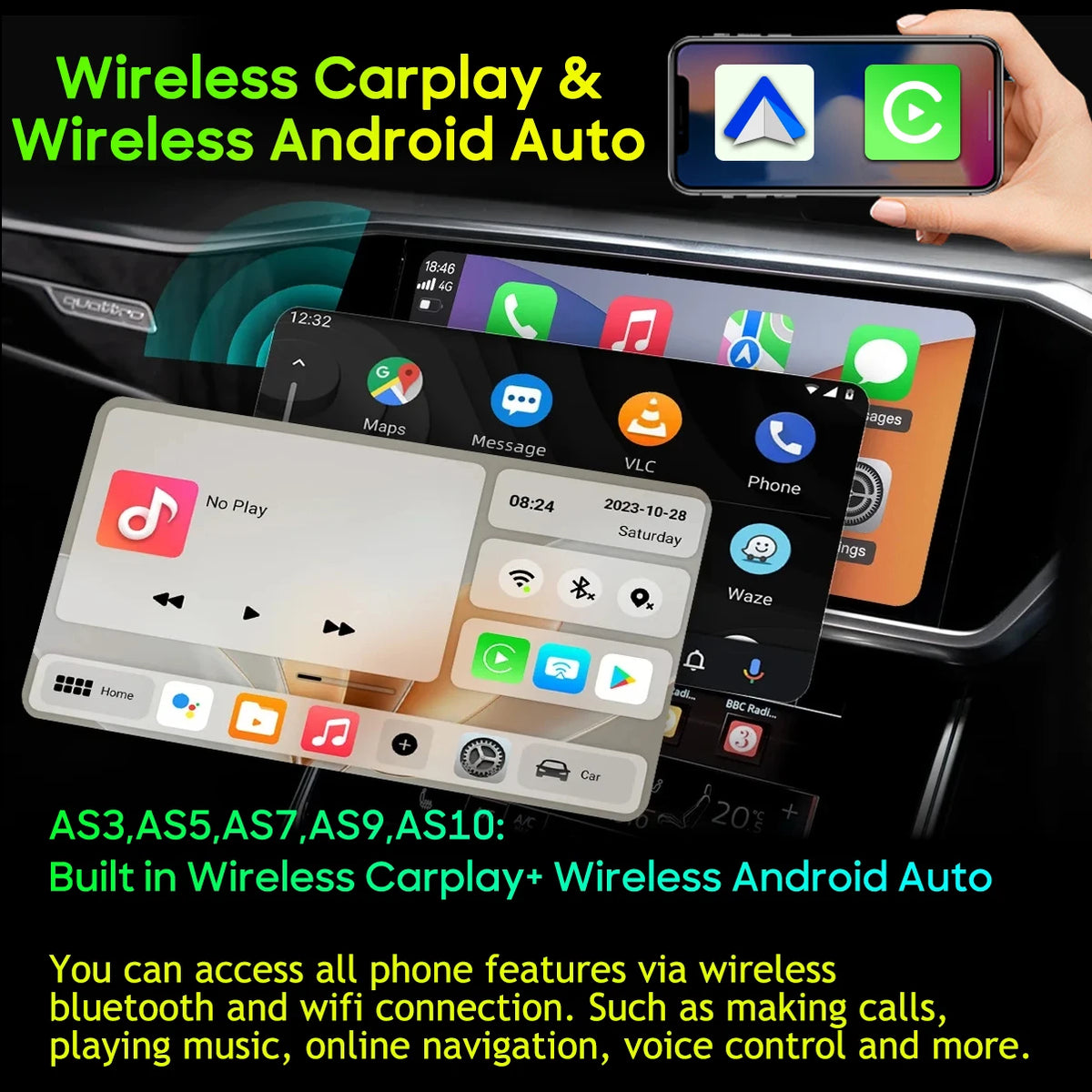 Car Radio Carplay For Renault Trafic 3 14-21 For Opel Vivaro B Android Auto Car Monitor Android 16 Navigation GPS No 2din 4G BT