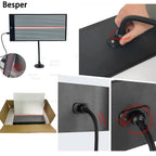 Board Light Dent LED Inspection Line Board, Paintless Dent Removal, Professional Repair Lighting Reflection Tool Car Body Repair CM World
