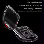 Ultra Thin Transparent Phone Case For iPhone 17 Pro Max Soft TPU Cases For iPhone17 Pro Max 17Pro Shockproof Clear Back Cover