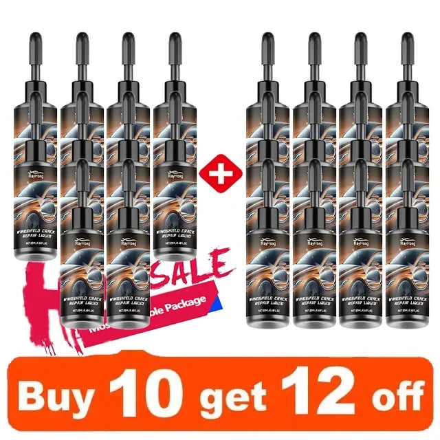 Windshield Crack Repair Fluid Car Window Repair Resin Windscreen Scratch Crack Restore Fluid Glass Curing Glue Car Accessories CM World
