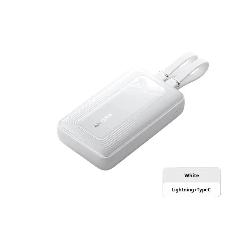 Anker Power Bank 20000mAh 45W Fast Charging Built-in Cable MFi Certified 3C Certified Airline Approved for iPhone 16 and 17 Safe Car Mobile World