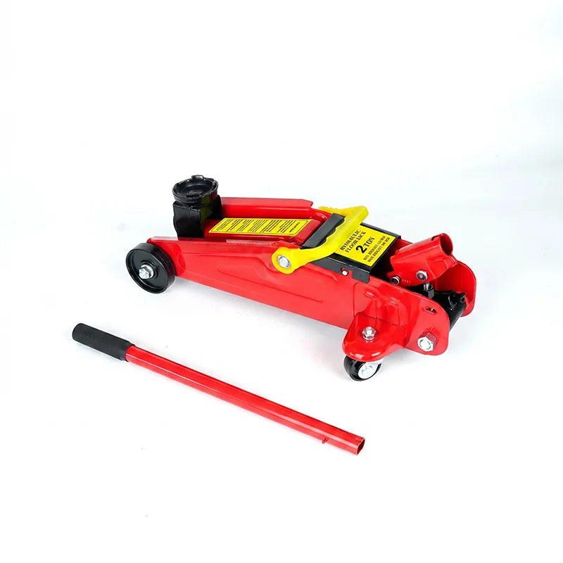 Portable Horizontal Hydraulic Floor Jack Emergency Tire‑Change Lifting Equipment for Vehicle Repair