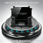 Car Phone Mount Stable Dashboard Universal Car Phone Holder Anti-Slip 360-Degree Rotation Navigation Holder for 4-7.2in Phone
