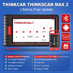 Thinkcar Thinktool Max 2 Automotive Scanner Professional Car Diagnostic Tools CAN-FD Full System Diagnostic Auto OBD2 Scanners