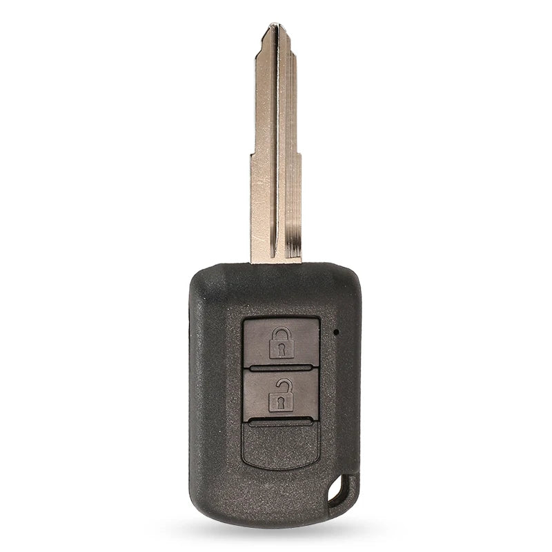 jinyuqin 10pcs Head Remote Car Key Case Shell For Mitsubishi Eclipse Outlander Mirage lancer 2/3/4 Buttons Fob Housing CM World